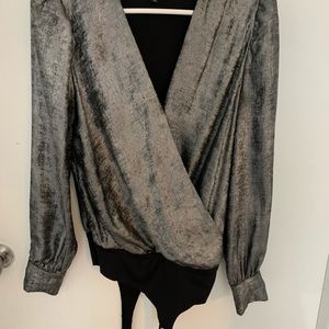 Metallic bodysuit